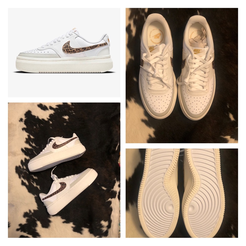 NIB Leopard Nikes